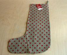 Jute Christmas Stocking 54 cm