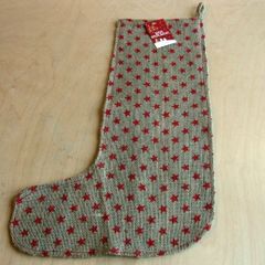 Jute Christmas Stocking 54 cm