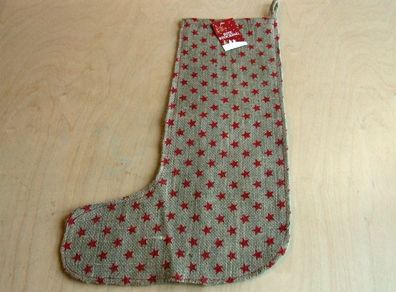 Jute Christmas Stocking 54 cm
