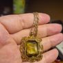 Vintage Golden Tone Necklace Image 5