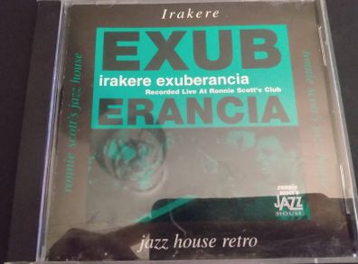 Irakere - Exuberancia CD (1989) Latin Jazz Live at Ronnie Scott's VG+