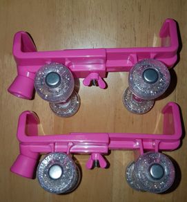 Build a Bear pink roller skates