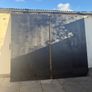 Black Steel double gates for garage Image 6