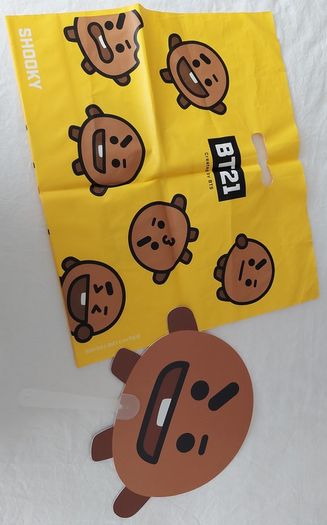 Genuine from USA BT21 BTS Bag & Fan