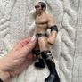 Jakks Pacific Classic Super Stars WWE Figure #15 2007 THE ROCK Dwayne Johnson Used Damaged Please look at the pictures Image 5