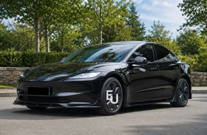 Body Kit For Tesla Model 3 Facelift Bodykit Front Splitter Rear Diffuser 2023+