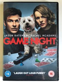 Game Night [2018] Jason Bateman, Rachel McAdams, Billy Magnussen, Sharon Horgan, Lamorne Morris, Kylie Bunbury, Jesse Plemons, Michael C. Hall & Kyle Chandler [Movie DVD]