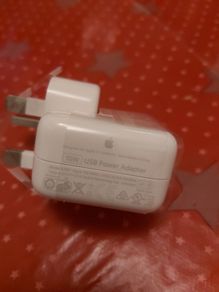 Genuine Apple USB power adapter