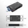 4759 5 in1 USB 3.0 Type C / USB / Micro USB SD TF Memory Card Reader OTG Adapter Image 2