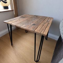 Acacia Wood Side Table