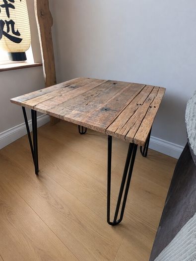 Acacia Wood Side Table