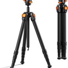K&F Concept 153cm Carbon Fibre Camera Tripod