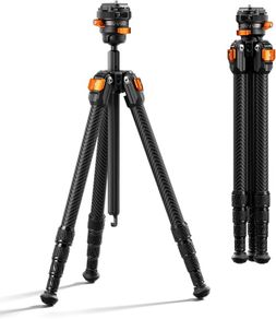 K&F Concept 153cm Carbon Fibre Camera Tripod