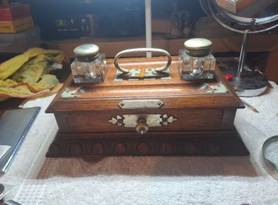Antique Victorian Ink Stand.