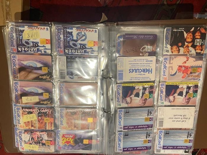 Call cards Irish all me doubles start at 1 euro each most are 2 euro each