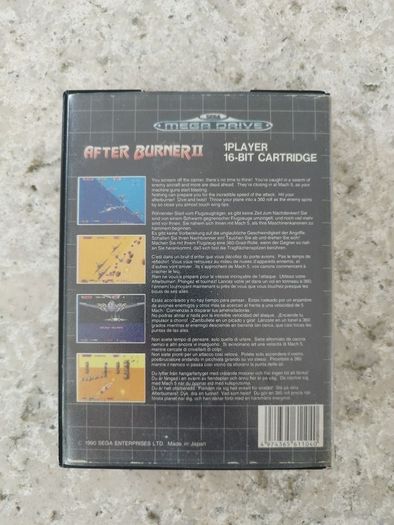 After Burner 2 - Sega Megadrive