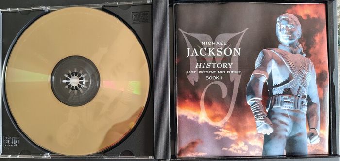 Michael Jackson - HIStory - Past, Present And Future - Book I 2xCD (1995) Pop R&B EX+ FATBOX VERSION
