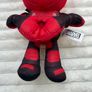Official Marvel Comics Deadpool Heart Sign 12" Large Plush Soft Used Please see pictures Image 5