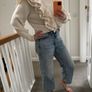 Other Stories chunky cream jumper - XS/Size 10 Image 2