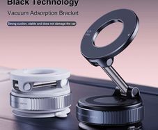 Modern Vacuum Universal Car Holder with built-in MagSafe magnets