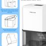Mini Electric Dehumidifier for Bedroom & Bathroom Image 6
