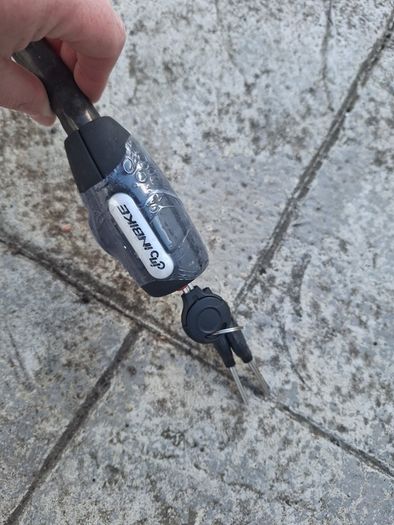 bike lock 3 keys