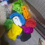 large bundle coloured crepe paper Image 3