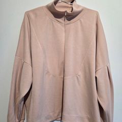 Brand New Gallery Dunnes Stores Marais Half Zip Cream Sweatshirt XL (48-50)
