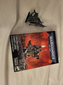 Games Workshop Warhammer 40k Chaos Space Marines Chaos sorcerer in terminator armor (Chaos Lord)