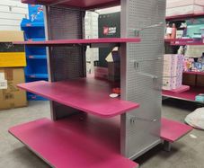 Retail Shop Gondola 4 shelves
