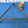 Antique Heavy duty cast iron cooking tripod Image 2