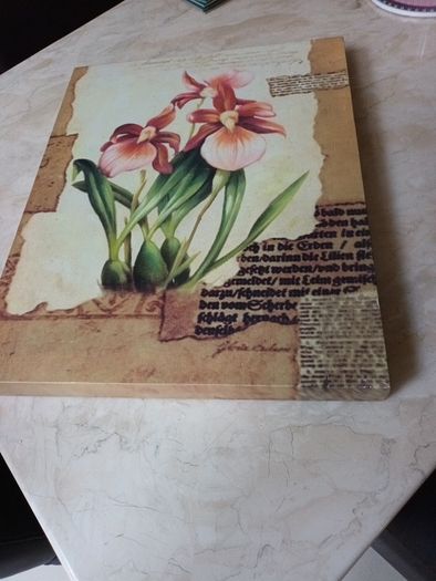 Canvas   Picture.  Size. 50cm x 20cm.   In Good Condition  - No damage.
