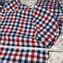 Tommy Hilfiger New York Fit Mens Red/Blue/White Check Long Sleeve Shirt Medium Image 5