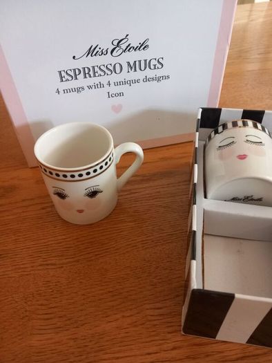 Brand New Espresso Mugs Giftset