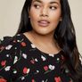 PLUS SIZE (20) Floral Print Dress. New Image 4