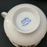 Vintage Mayfair Pottery Fine Bone China Tea Set 6 Cups & Saucers Floral Pattern Image 4