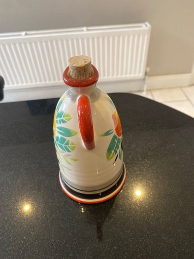 Oil/ Vinegar bottle  7 inches tall  M&S Seville