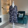 Ladies Navy & White Dress from DBT Image 3
