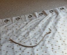 Cream Eyelet Curtains