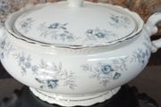 Baroque Blue Tureen By Daniele