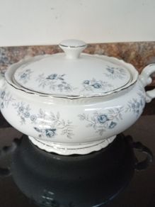Baroque Blue Tureen By Daniele