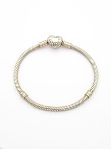 Pandora 925 Silver Charm Bracelet