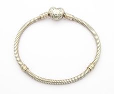 Pandora 925 Silver Charm Bracelet