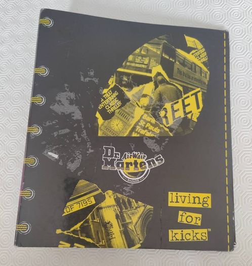 Doc Martens Vintage Binder