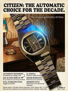1980s Citizen 21Jewel Watch