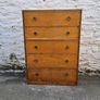 Bespoke Vintage Birch Chest of Drawers Image 10