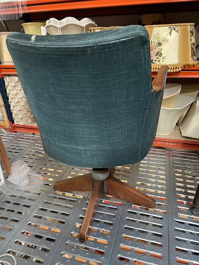 Antique swivel office desk chair