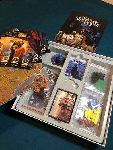 A War of Whispers Board game