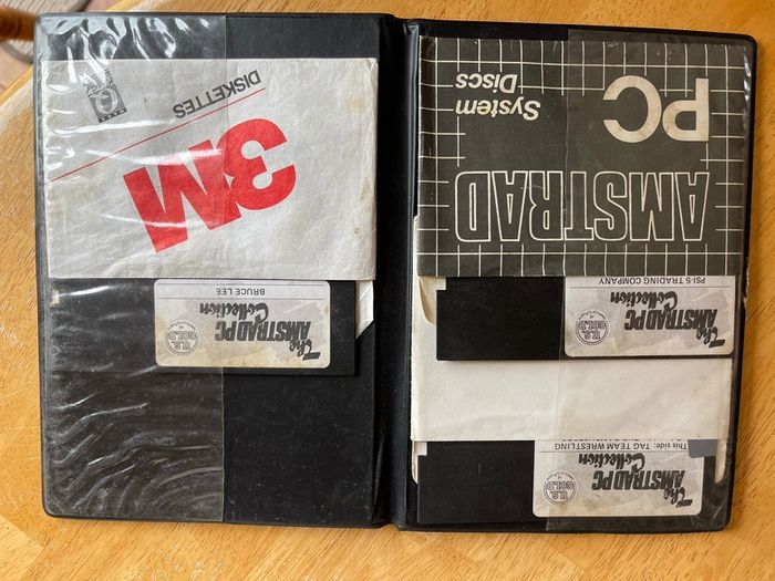 Amstrad PC 1512 and Printer in original box