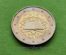 France 2007 year Uncirculated 2 Euro coin.
